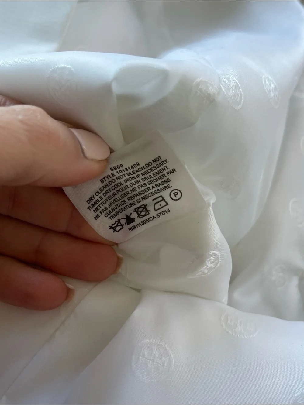 TORY BURCH Dress White‎ Gold Buttons Pinup Fitted Shift Size 2 Bride Wedding
